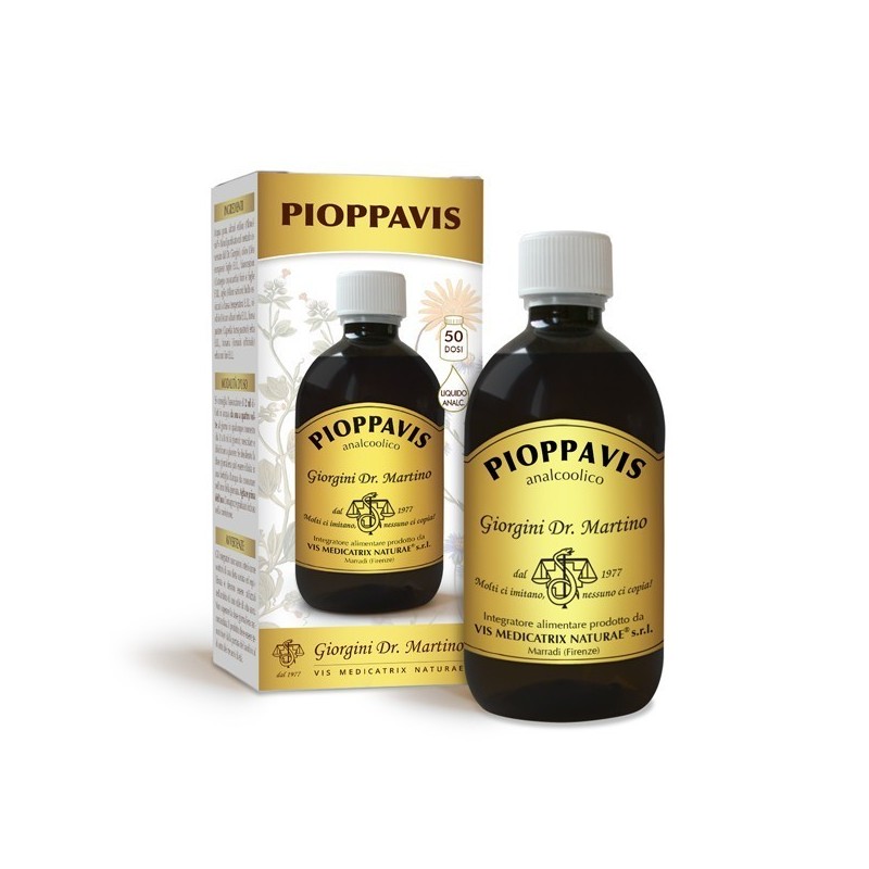 PIOPPAVIS 500 ml liquido analcoolico - Dr. Giorgini