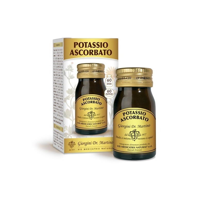 POTASSIO ASCORBATO 60 pastiglie (30 g) - Dr. Giorgini