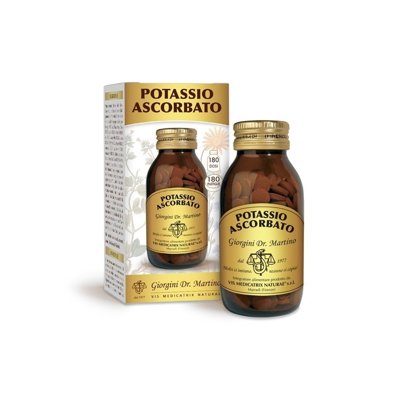 POTASSIO ASCORBATO 180 pastiglie (90 g) - Dr. Giorgini