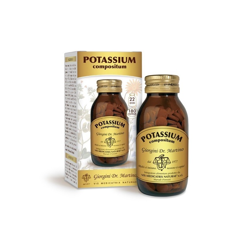 POTASSIUM COMPOSITUM 180 pastiglie (90 g) - Dr. Giorgini