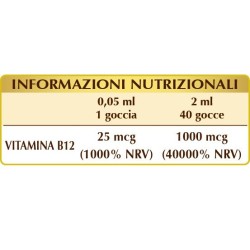 VITAMINA B12 Pura 100 ml liquido analcoolico - Dr. Giorgini