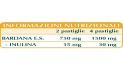 BARDANA ESTRATTO TITOLATO 60 pastiglie (30 g) - Dr. Giorgini