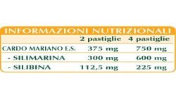 CARDO MARIANO ESTRATTO TITOLATO 60 pastiglie (30 g) - Dr. Giorgini