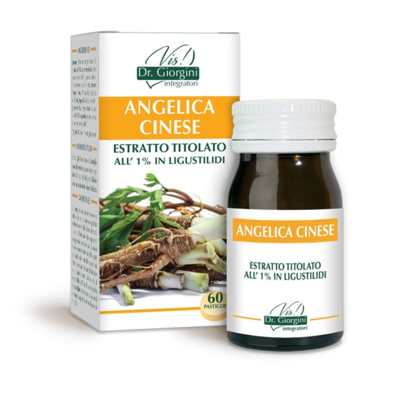 ANGELICA CINESE ESTRATTO TITOLATO 60 pastiglie (30 g) - Dr. Giorgini