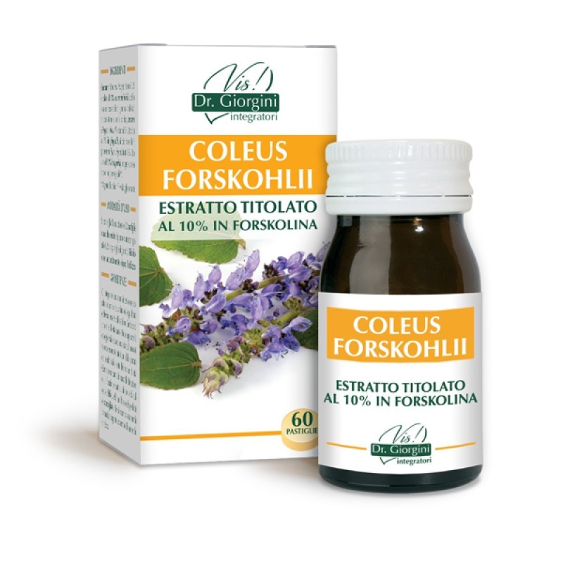 COLEUS FORSKOHLII ESTRATTO TITOLATO 60 pastiglie (30 g) - Dr. Giorgini