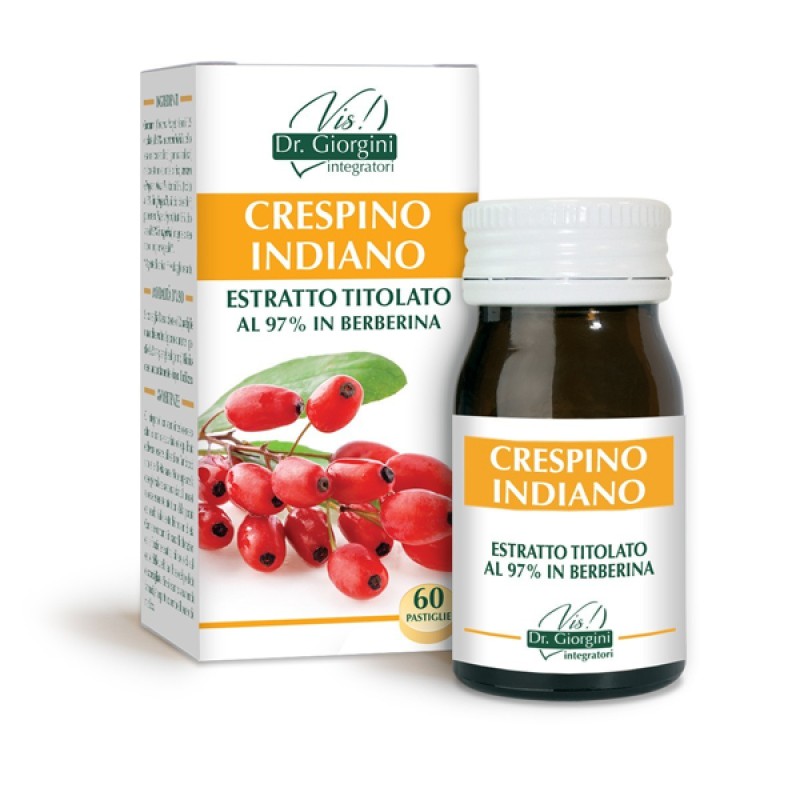 CRESPINO INDIANO ESTRATTO TITOLATO 60 pastiglie (30 g) - Dr. Giorgini