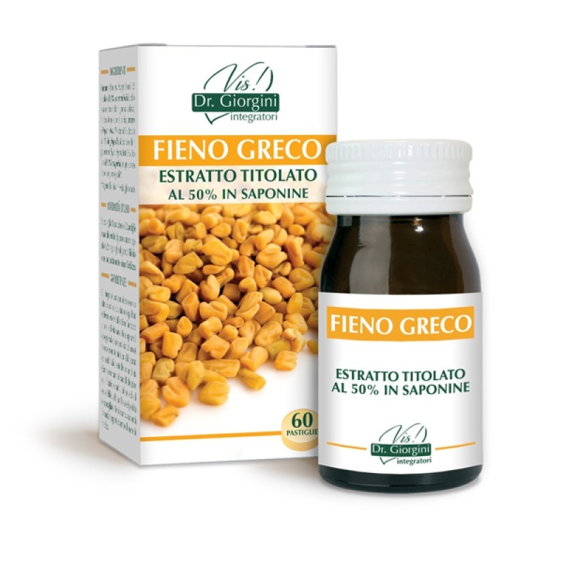 FIENO GRECO ESTRATTO TITOLATO 60 pastiglie (30 g) - Dr. Giorgini