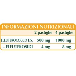 ELEUTEROCOCCO ESTRATTO TITOLATO 60 pastiglie (30 g) - Dr. Giorgini