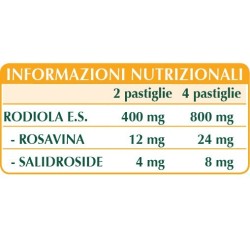 RODIOLA ESTRATTO TITOLATO 60 pastiglie (30 g) - Dr. Giorgini