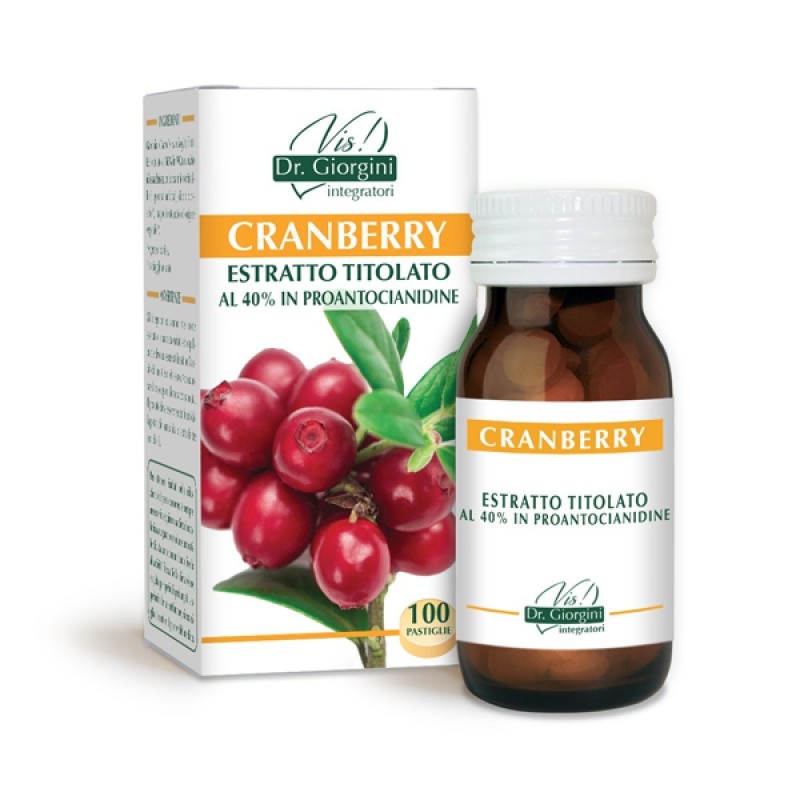 CRANBERRY ESTRATTO TITOLATO 100 pastiglie (50 g) - Dr. Giorgini