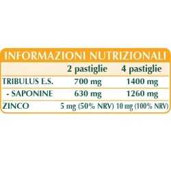 TRIBULUS ESTRATTO TITOLATO 80 pastiglie (40 g) - Dr. Giorgini