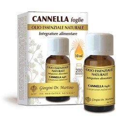 CANNELLA FOGLIE Olio essenziale naturale 10 ml - Dr. Giorgini