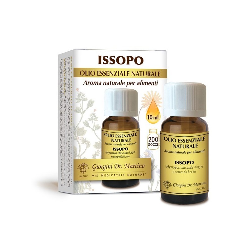Issopo Olio Essenziale naturale 10 ml - Dr. Giorgini