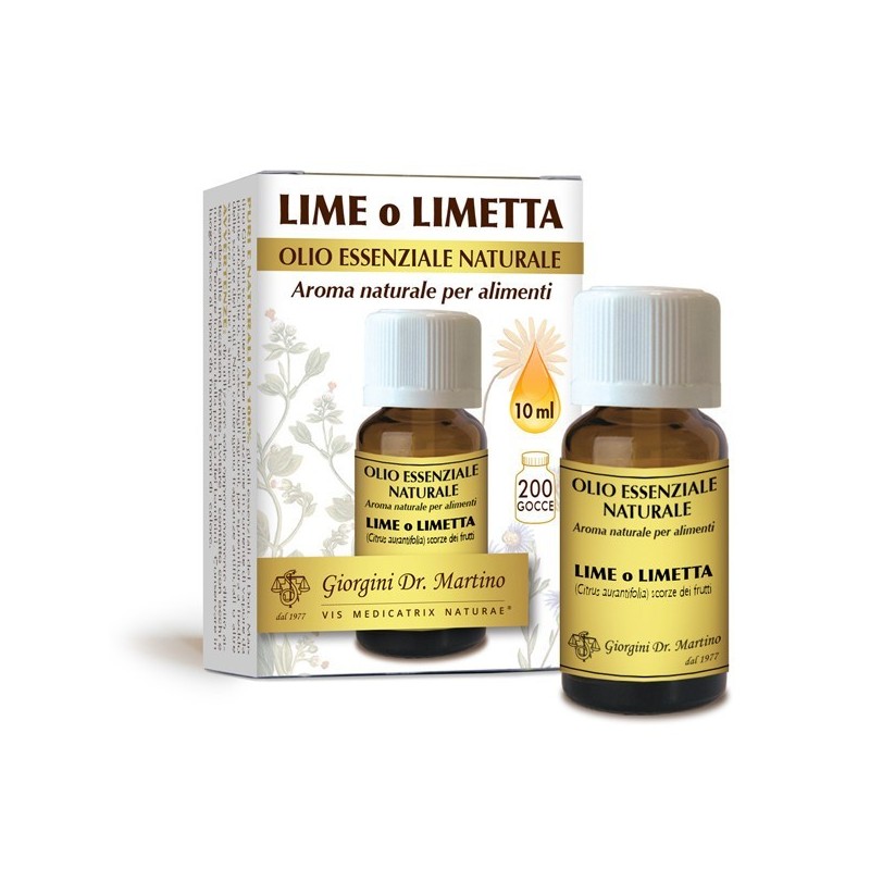 Lime o Limetta Olio Essenziale naturale 10 ml - Dr. Giorgini
