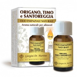 Origano-Timo-Santoreggia Olio Essenziale 10 ml - Dr....