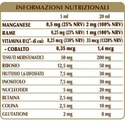 MANGANESE RAME COBALTO Olimentovis 200 ml Liquido analcoolico - Dr. Giorgini