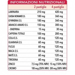 BRUCIA FAST - UOMO 60 pastiglie (48 g) - Dr. Giorgini