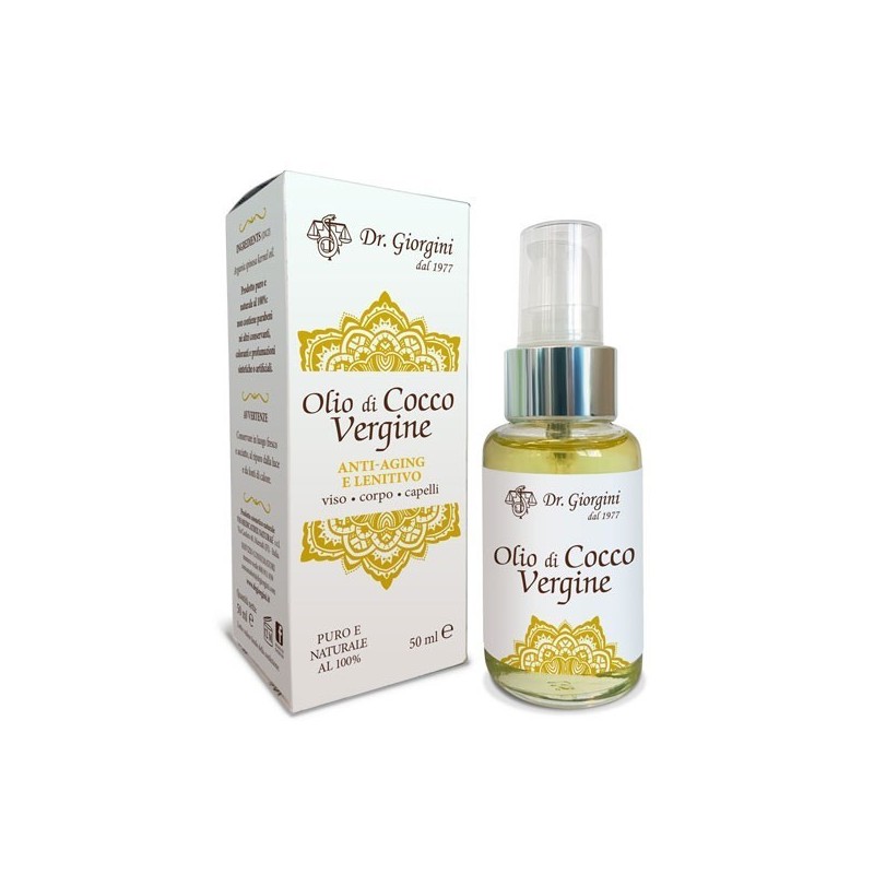 Olio di Cocco Vergine (50 ml) - Dr. Giorgini