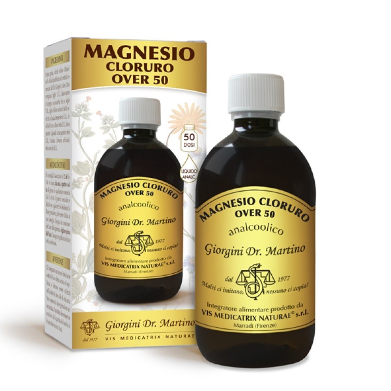 Magnesio Cloruro Over 50 liquido analcoolico (500 ml) - Dr. Giorgini