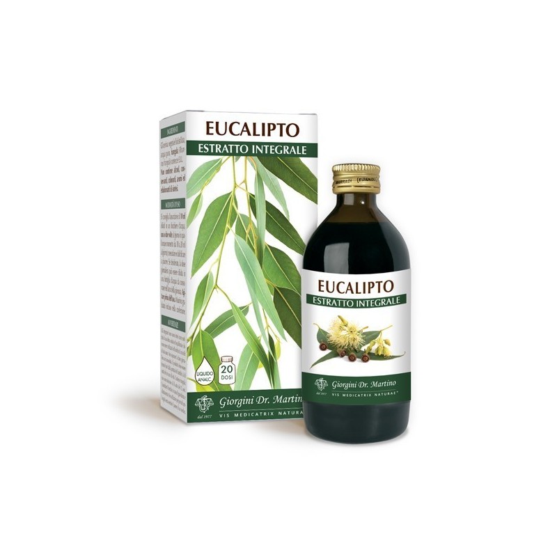 EUCALIPTO ESTRATTO INTEGRALE 200 ml Liquido analcoolico - Dr. Giorgini