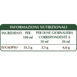 EUCALIPTO ESTRATTO INTEGRALE 200 ml Liquido analcoolico - Dr. Giorgini