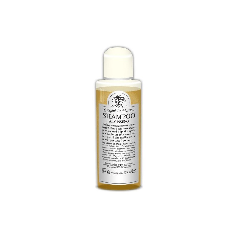 Shampoo al Ginseng (125 ml) - Dr. Giorgini