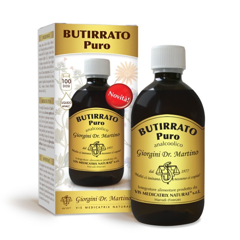 BUTIRRATO Puro 500 ml liquido analcoolico - Dr. Giorgini