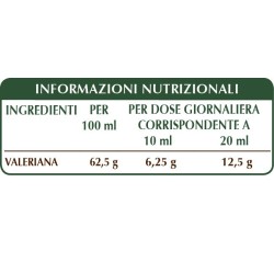 VALERIANA ESTRATTO INTEGRALE 200 ml Liquido analcoolico - Dr. Giorgini