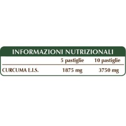 CURCUMA ESTRATTO INTEGRALE SECCO 90 GR (180 pastiglie) - Dr. Giorgini