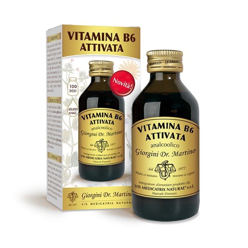 VITAMINA B6 ATTIVATA 100 ml liquido analcoolico - Dr. Giorgini