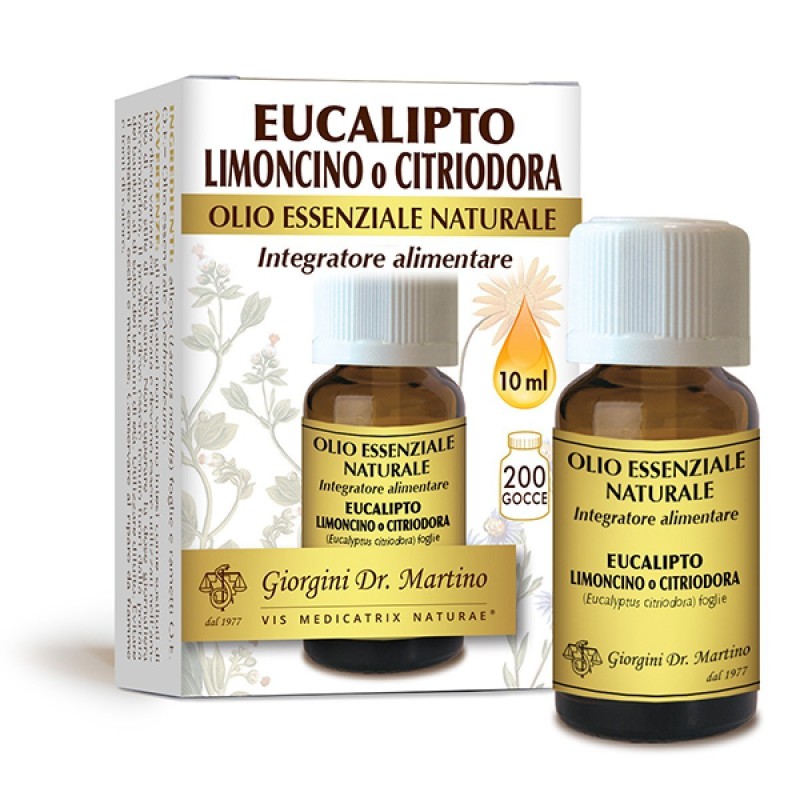 EUCALIPTO LIMONCINO o CITRIODORA Olio Essenziale 10 ml - Dr. Giorgini