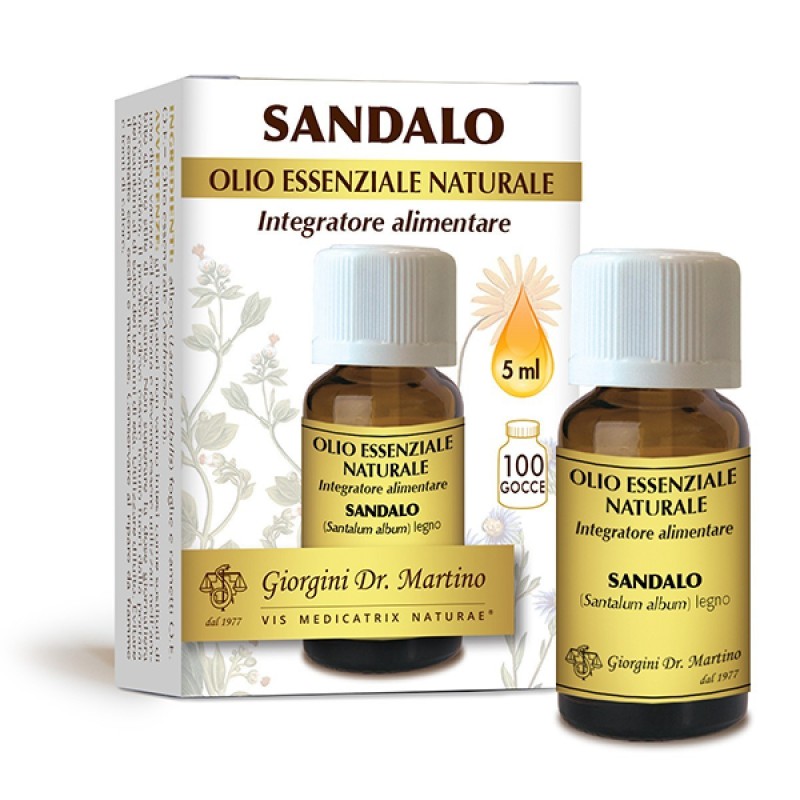 Sandalo Olio Essenziale 5 ml - Dr. Giorgini