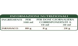 TARASSACO ESTRATTO INTEGRALE 200 ml Liquido analcoolico - Dr. Giorgini