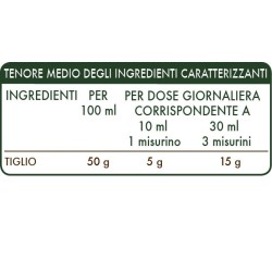 TIGLIO ESTRATTO INTEGRALE 200 ml Liquido analcoolico - Dr. Giorgini