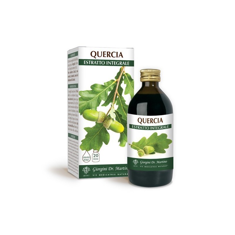 QUERCIA O ROVERE ESTRATTO INTEGRALE 200 ml Liquido analcoolico - Dr. Giorgini