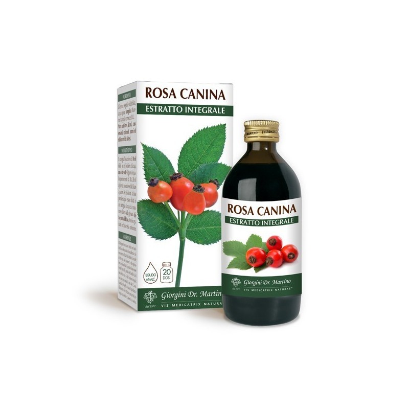 ROSA CANINA ESTRATTO INTEGRALE 200 ml Liquido analcoolico - Dr. Giorgini