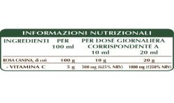 ROSA CANINA ESTRATTO INTEGRALE 200 ml Liquido analcoolico - Dr. Giorgini