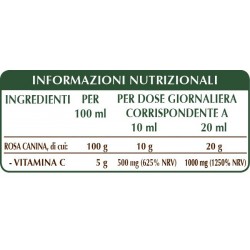 ROSA CANINA ESTRATTO INTEGRALE 200 ml Liquido analcoolico - Dr. Giorgini