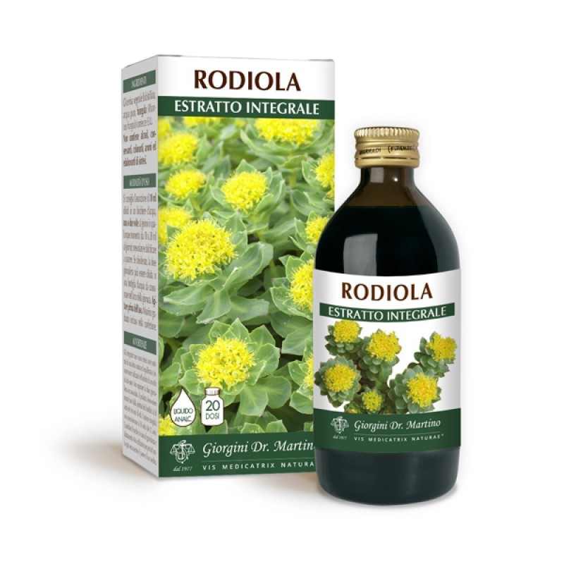 RODIOLA ESTRATTO INTEGRALE 200 ml Liquido analcoolico - Dr. Giorgini