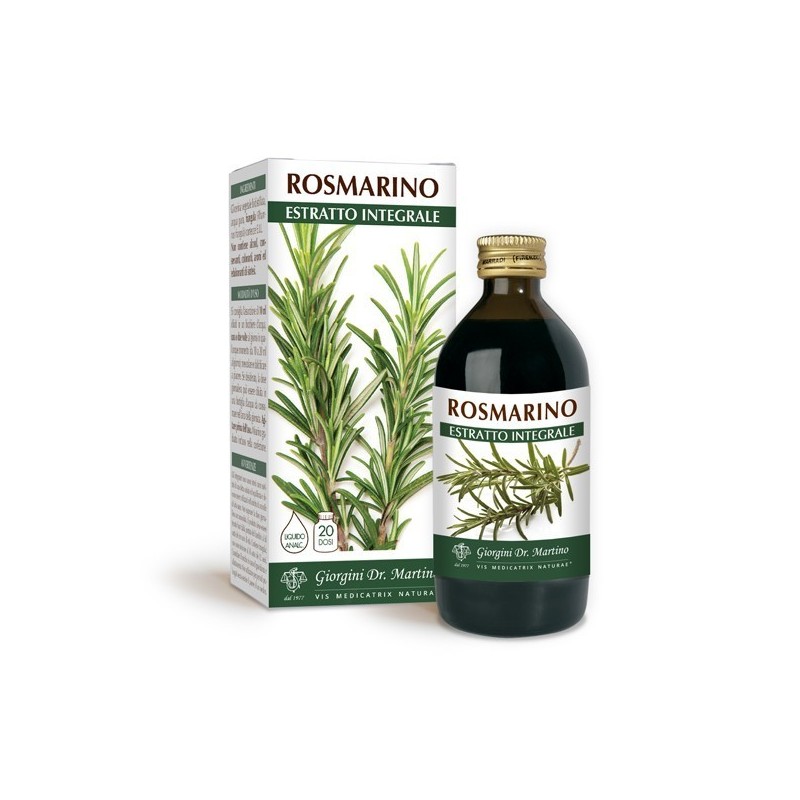 ROSMARINO ESTRATTO INTEGRALE 200 ml Liquido analcoolico - Dr. Giorgini