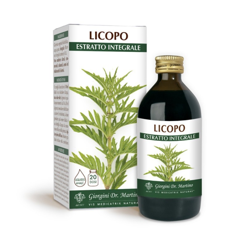 LICOPO ESTRATTO INTEGRALE 200 ml Liquido analcoolico - Dr. Giorgini