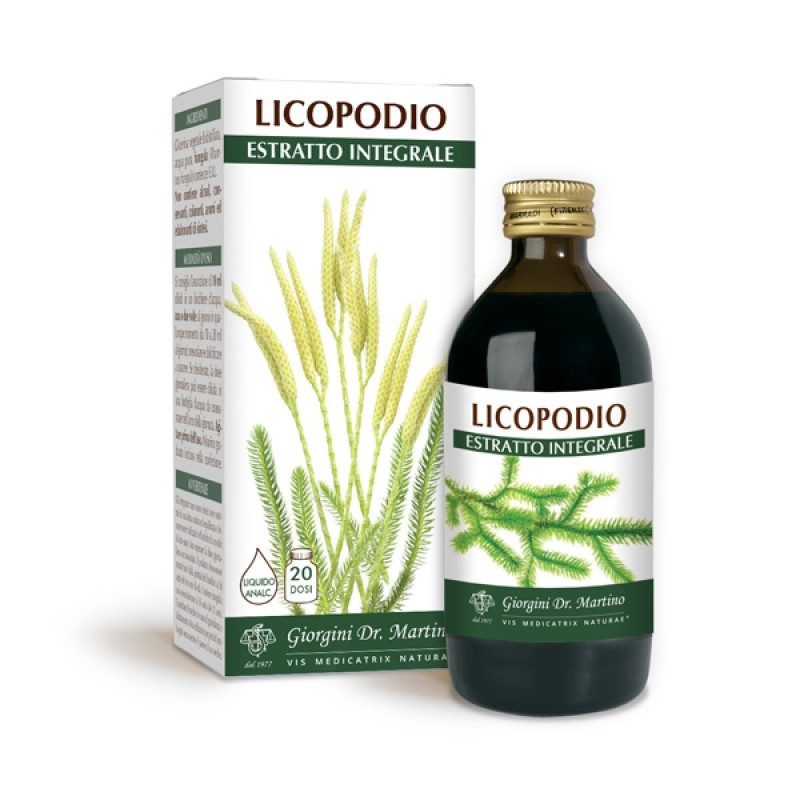 LICOPODIO ESTRATTO INTEGRALE 200 ml Liquido analcoolico - Dr. Giorgini