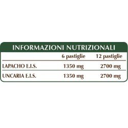 UNCARIA E LAPACHO ESTRATTO INTEGRALE SECCO 90 GR (180 pastiglie) - Dr. Giorgini