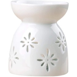 Brucia Essenze ceramica, Bianco