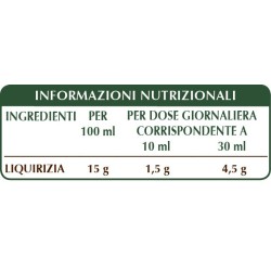 LIQUIRIZIA ESTRATTO INTEGRALE 200 ml Liquido analcoolico - Dr. Giorgini