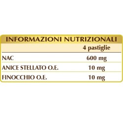 NAC (N-acetilcisteina) 225 pastiglie (90 g) - Dr. Giorgini