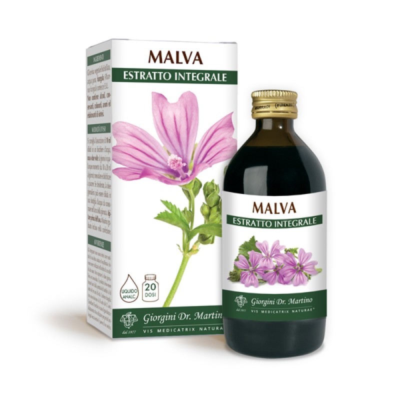 MALVA ESTRATTO INTEGRALE 200 ml Liquido analcoolico - Dr. Giorgini