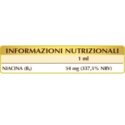 NIACINA (B3) NICOTINAMIDE 100 ml liquido analcoolico - Dr. Giorgini