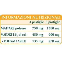 MAITAKE 180 pastiglie (90 G) - Dr. Giorgini