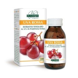 UVA ROSSA ESTRATTO TITOLATO 180 pastiglie (90 g) - Dr. Giorgini